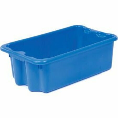 LEWISBINS LEWISBins SN2414-8 Polyethylene Container 24"L x 14"W x 8"H, Blue SN2414-8BL